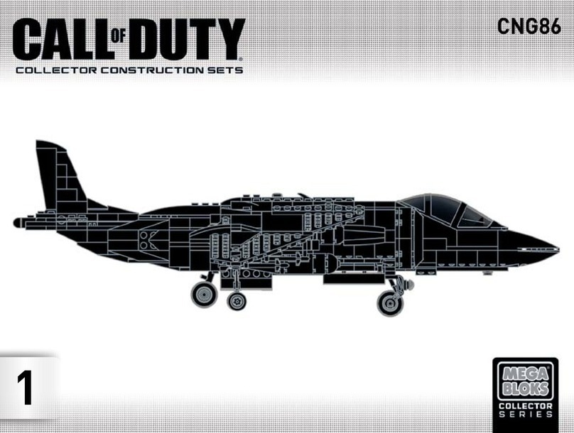 Mega Bloks Call of Duty CNG86 instructions