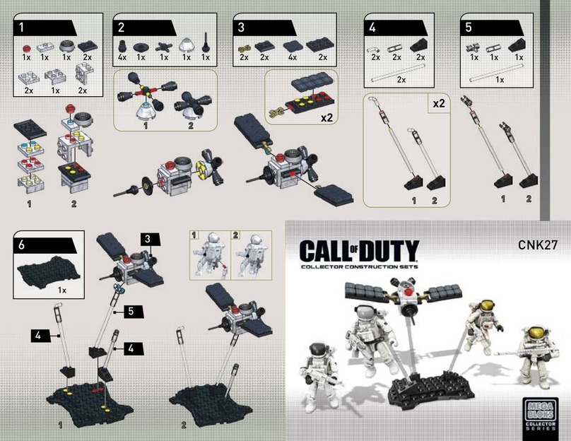 Mega Bloks Collector Series instructions