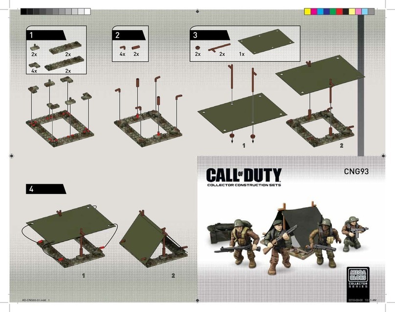 Mega Bloks Collector Series User manual
