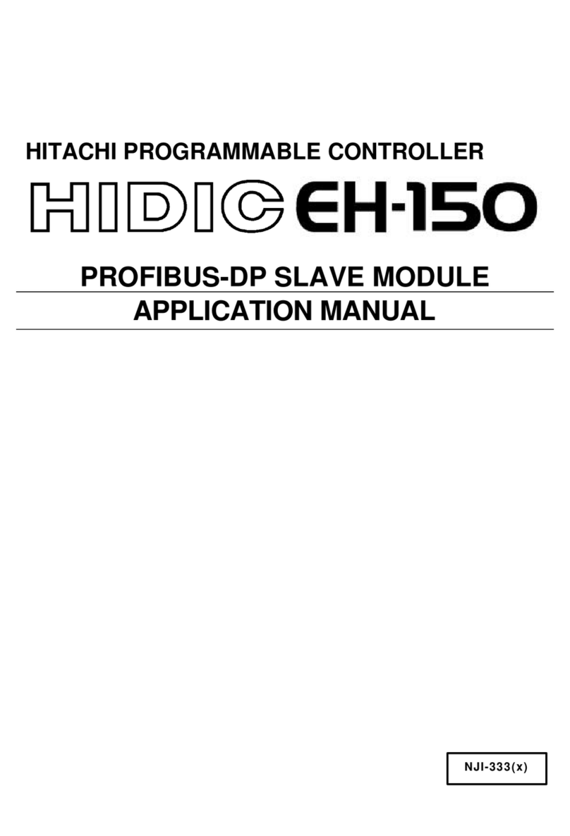 Hitachi HIDIC EH-150 Applications manual