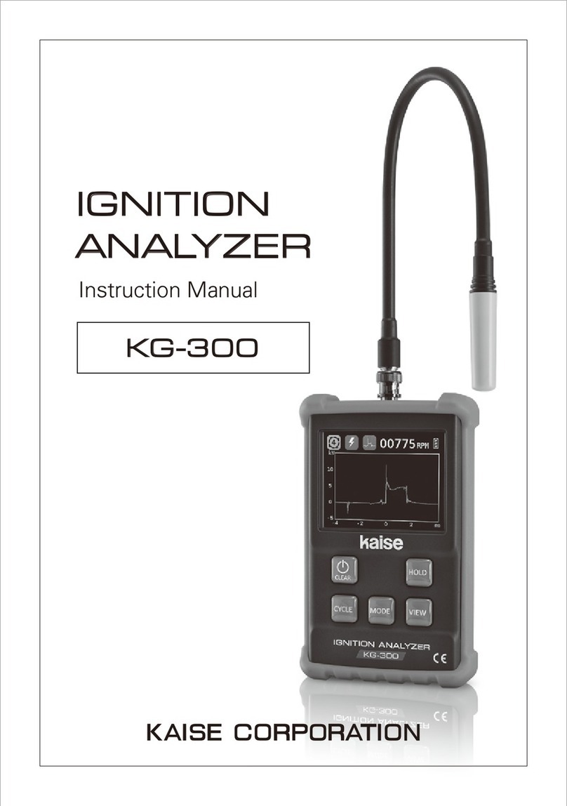 Kaise KG-300 instruction manual