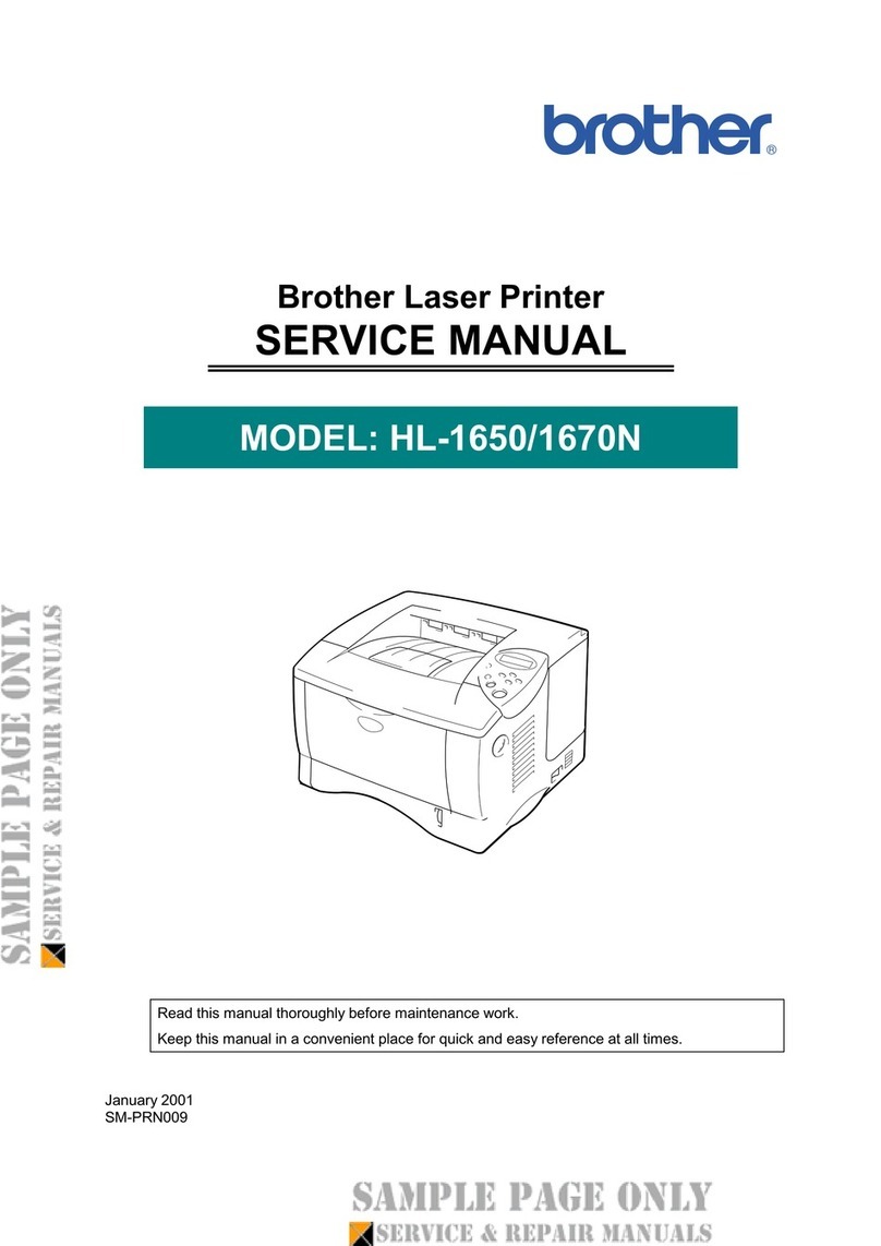 Brother HL-1650 User manual