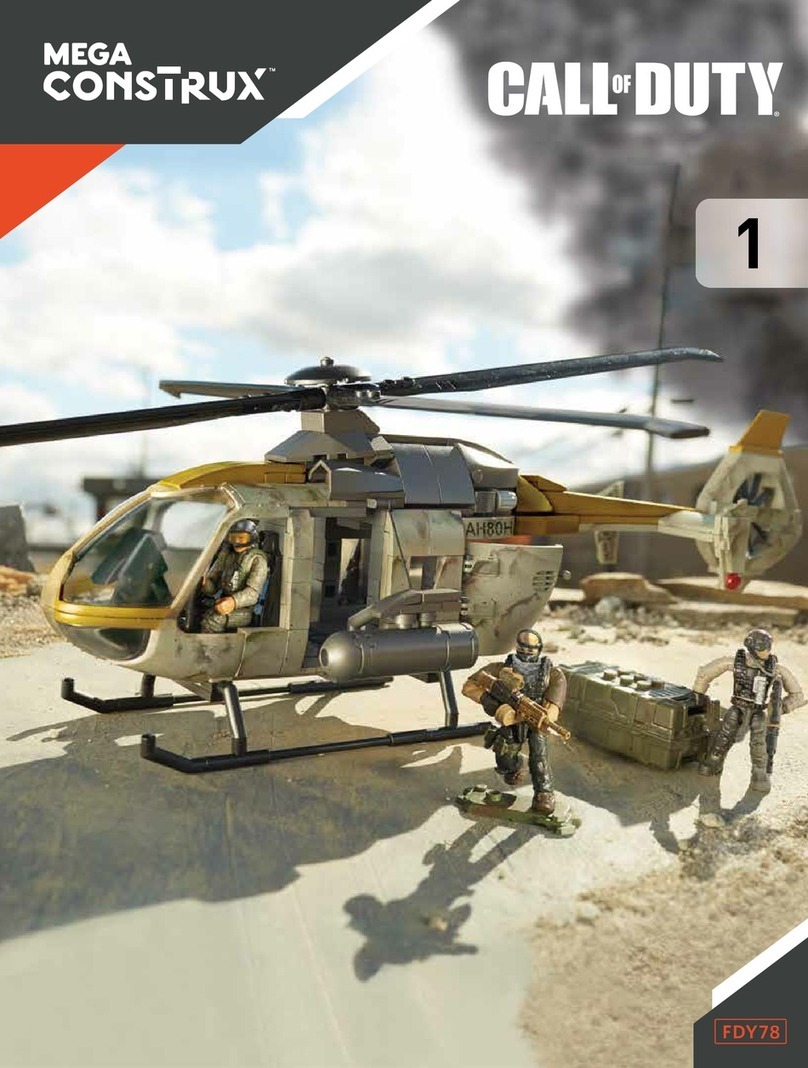 Mega Construx Call of Duty FDY78 User manual