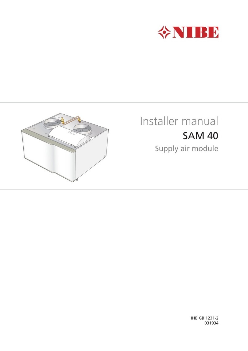 Nibe SAM 40 User guide