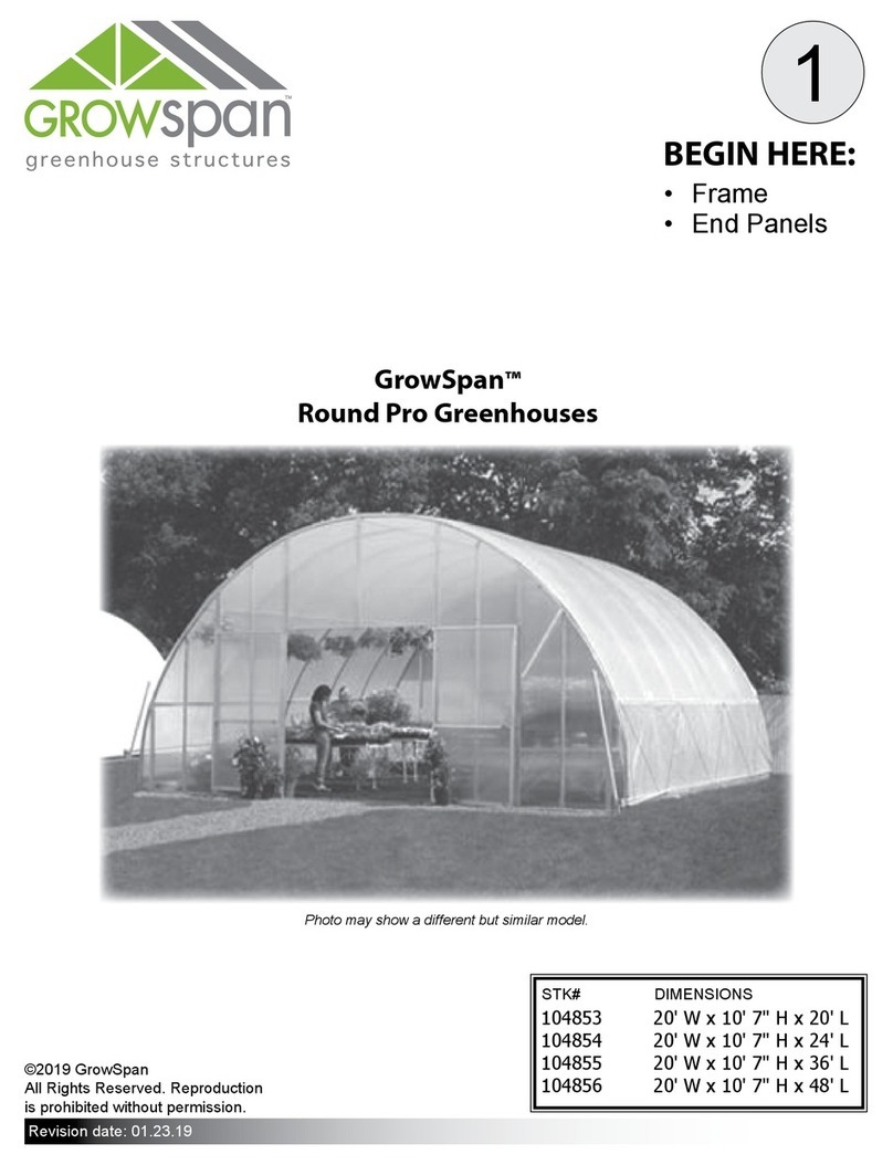 GrowSpan Round Pro manual