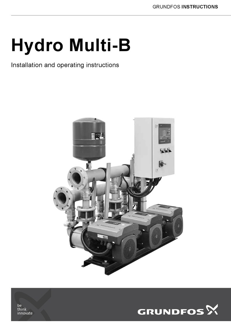 Grundfos Hydro Multi-B Series User manual