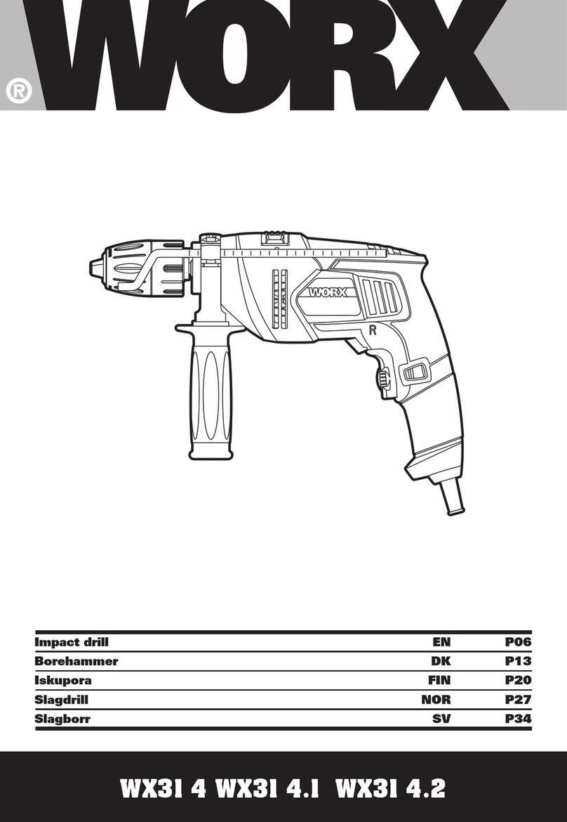 Worx WX314 Original instructions