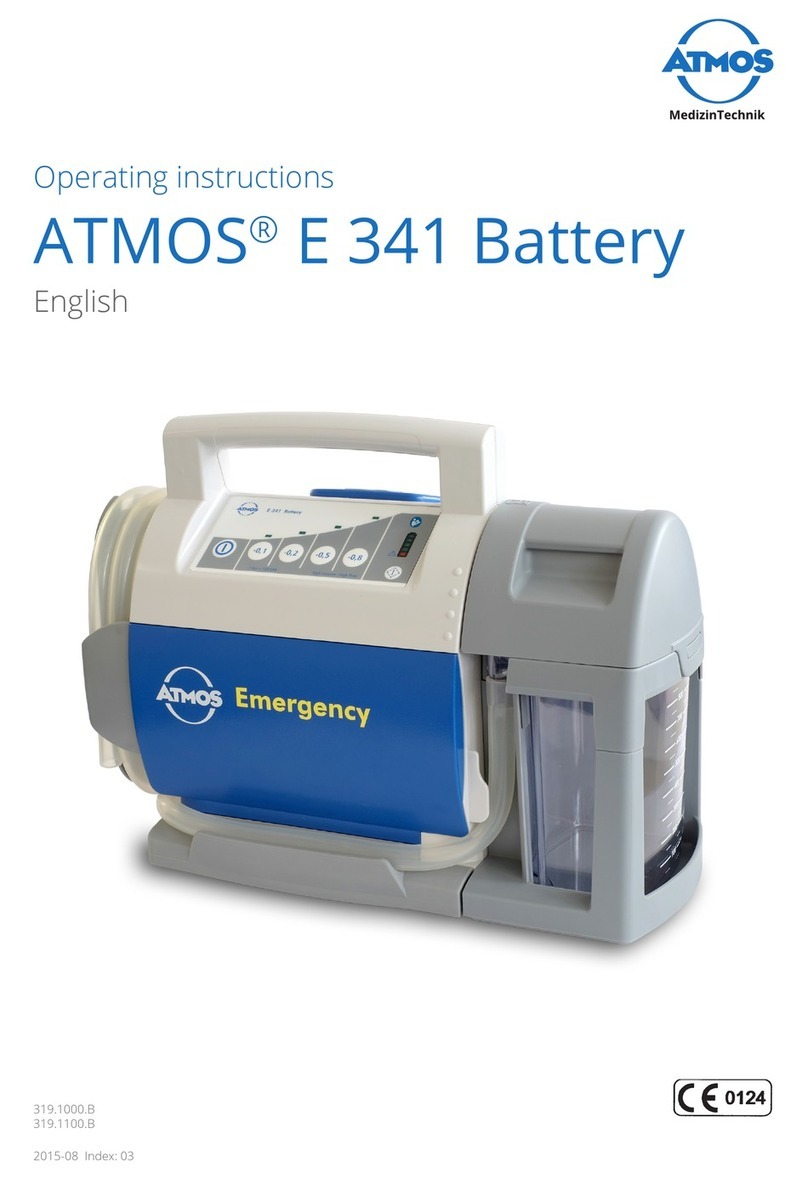 Atmos E 341 operating instructions