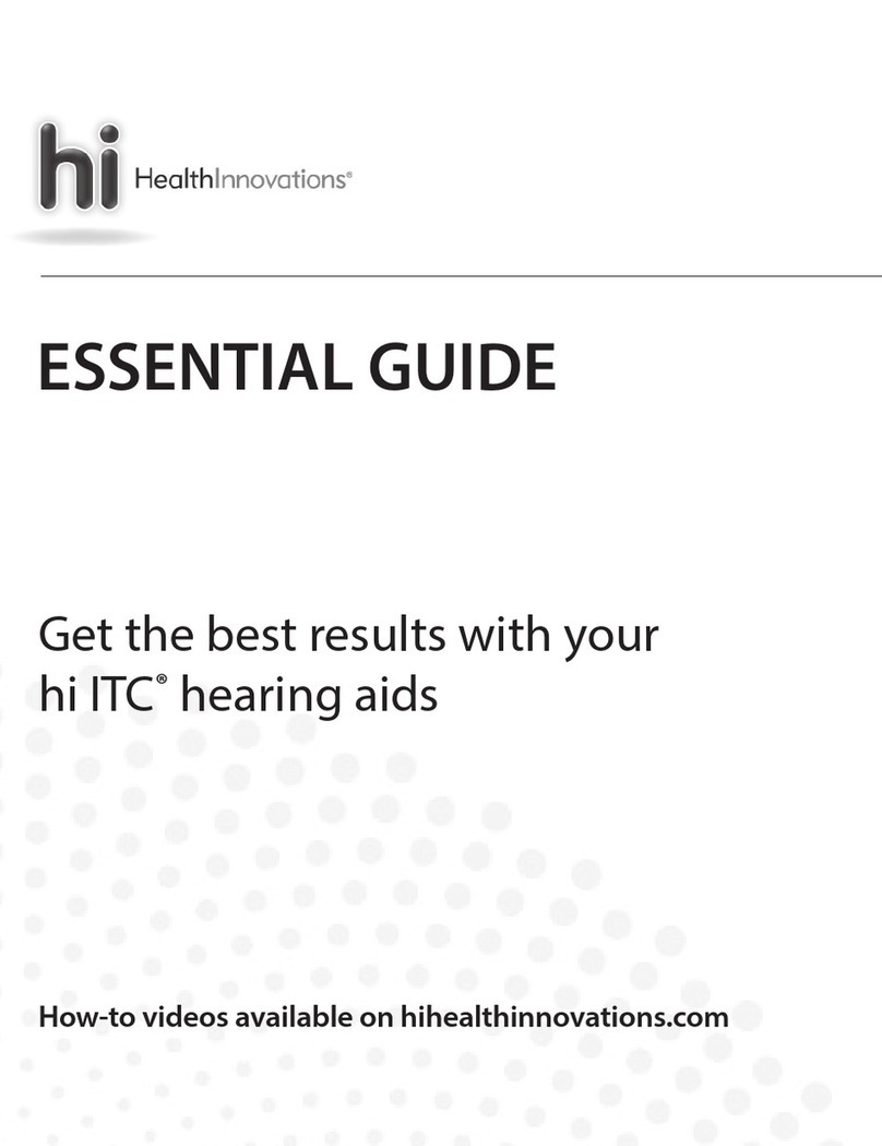 Health Innovations hi ITC User manual
