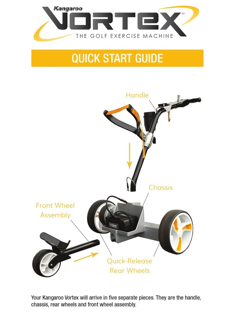 Kangaroo Golf Vortex User manual