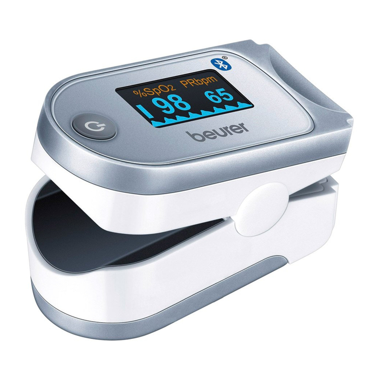 Beurer PO 60 quick start guide