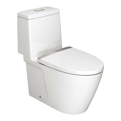 American Standard ACACIA-E TF-2307 installation manual