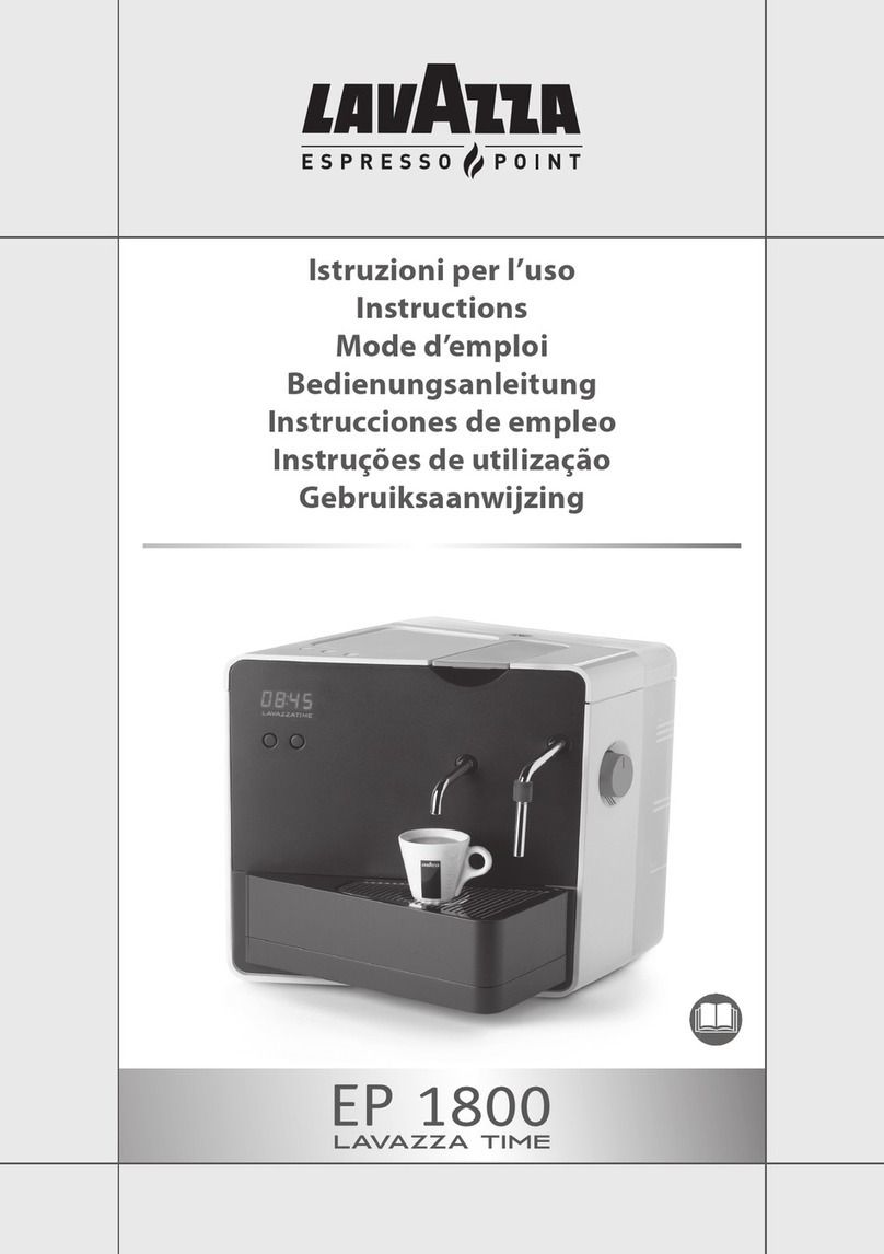 LAVAZZA EP 18000 User manual