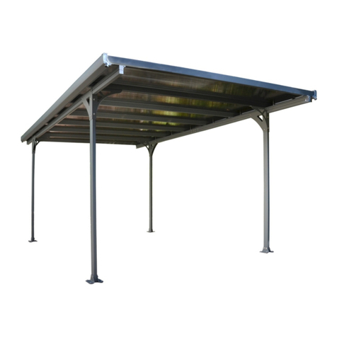 Palram Verona 5000 Carport User manual Palram Verona 5000 Carport User manual