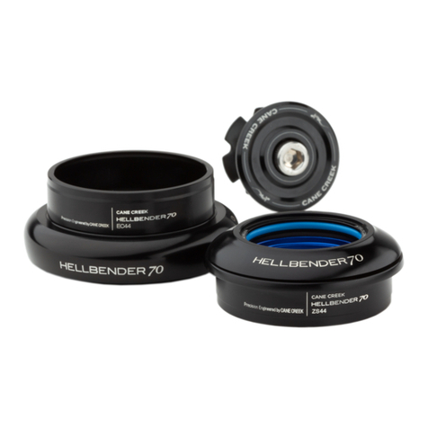 Cane Creek HELLBENDER 70 installation guide