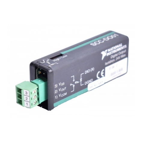 National Instruments SCC-DO01 User manual National Instruments SCC-DO01 User manual