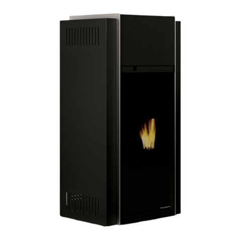 Palazzetti ECOFIRE ALLEGRO Parts list manual