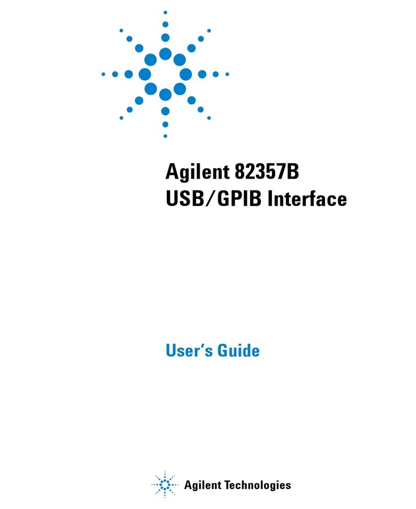 Agilent Technologies 82357B user guide