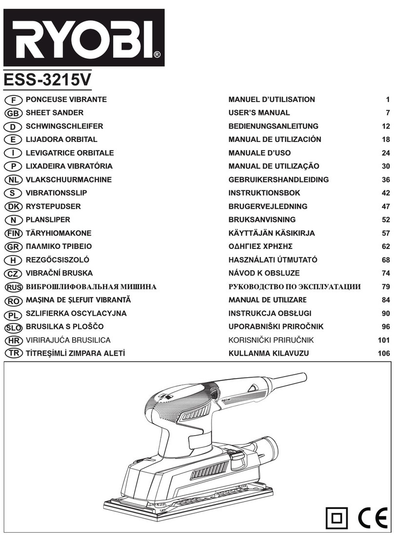 Ryobi ESS-3215V User manual