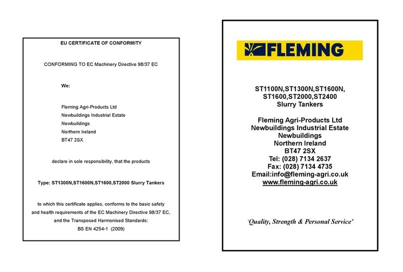FLEMING ST1100N User manual