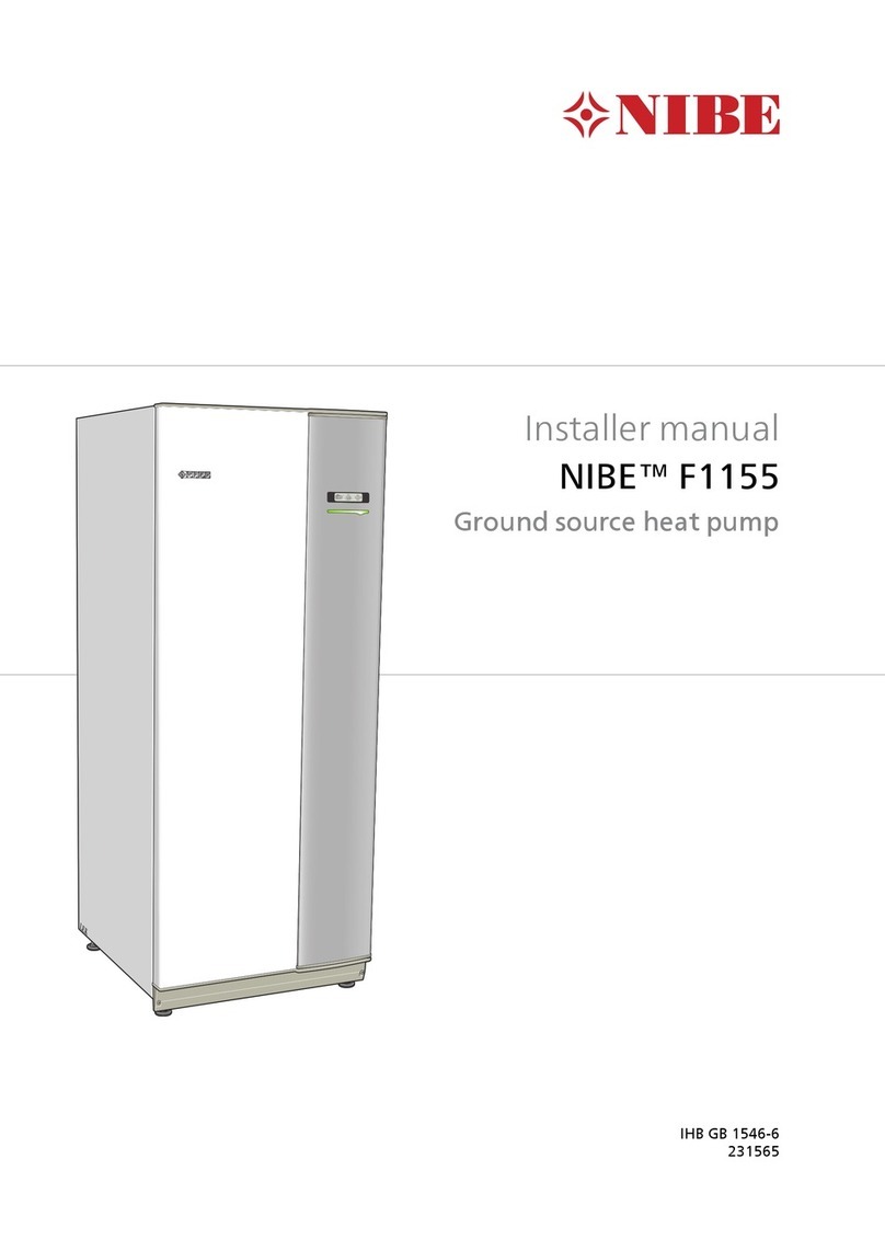 Nibe F1155 Series Installer manual