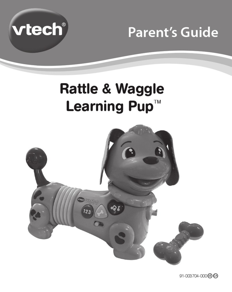 V-tech Rattle & Waggle Learning Pup Assembly Instructions