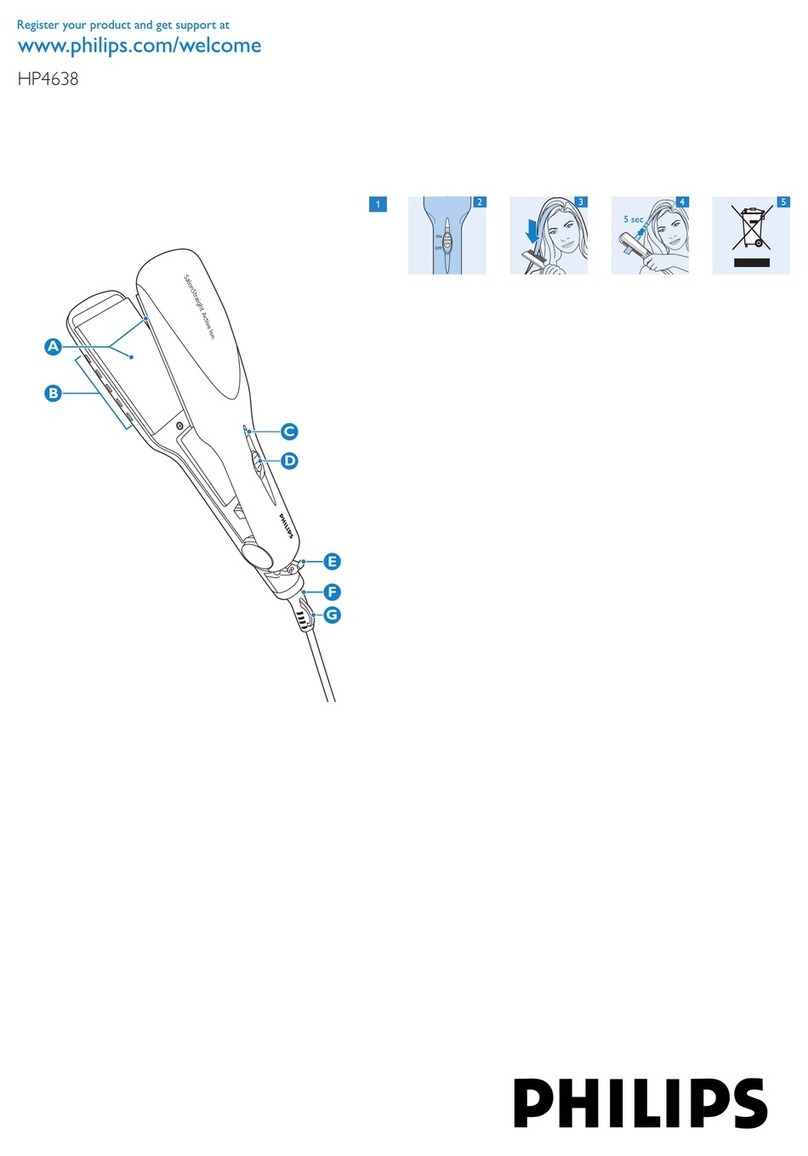 Philips HP4638 quick start guide