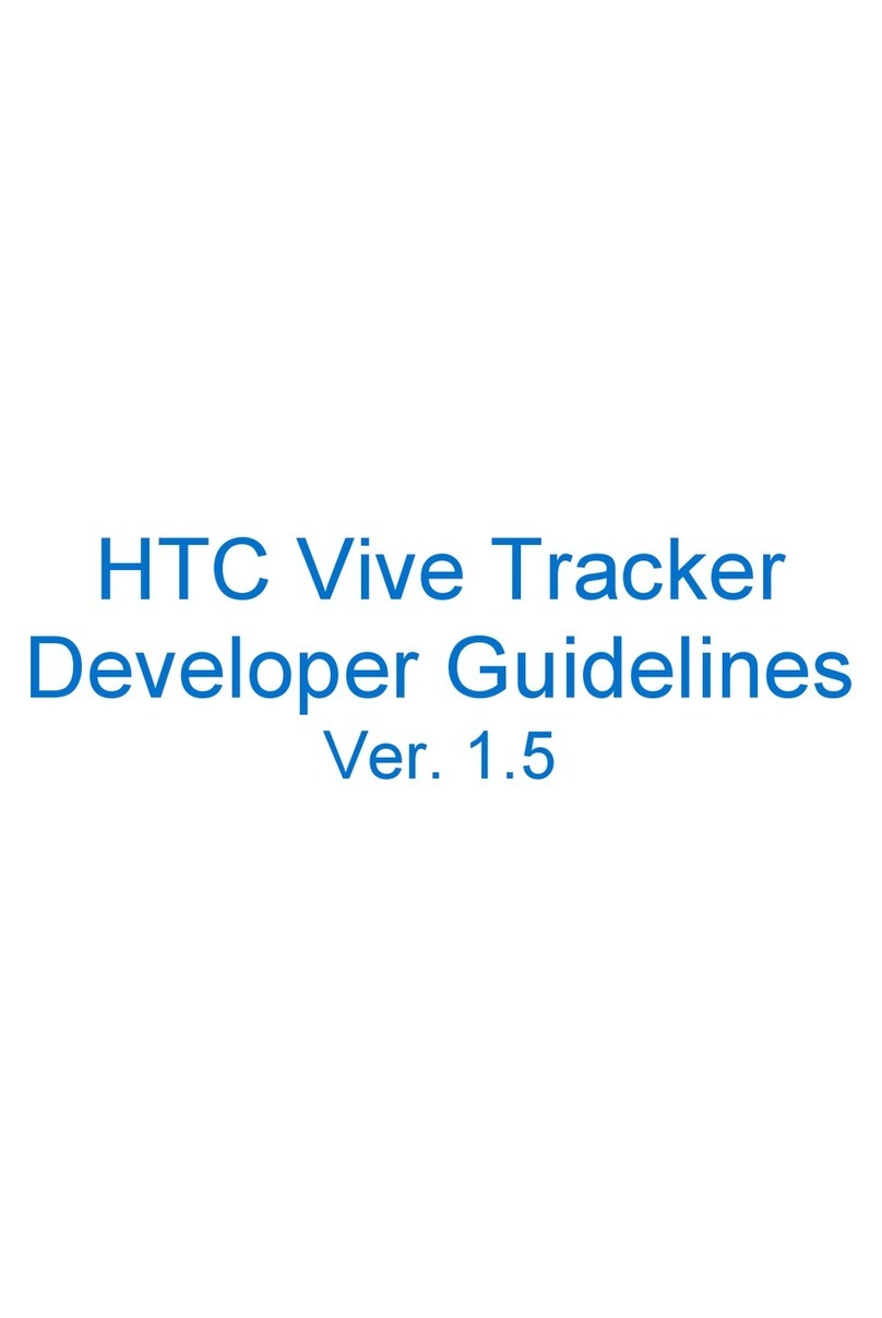 HTC Vive Tracker Developer Guidelines