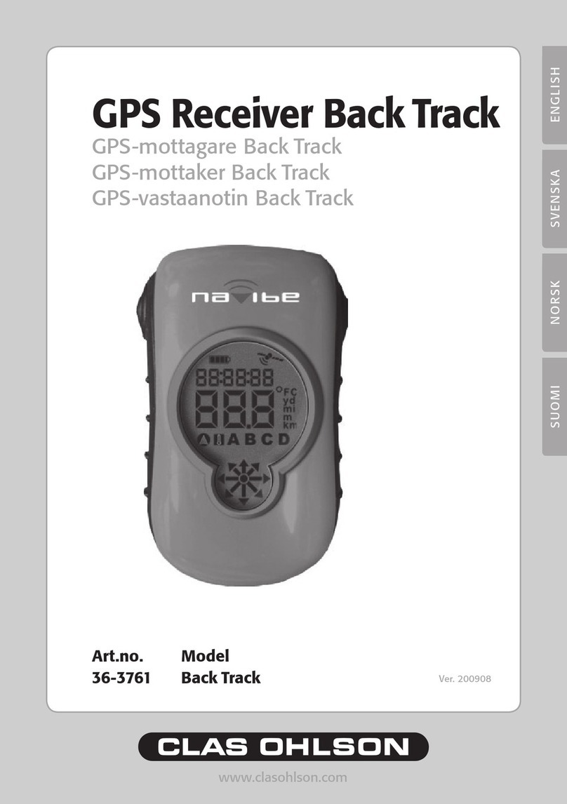 Clas Ohlson Back Track manual