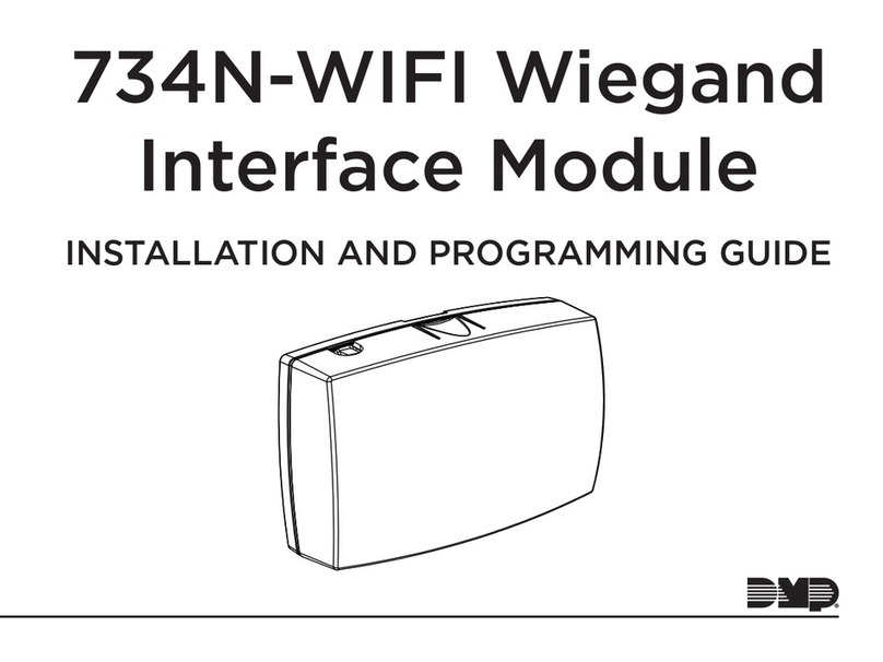 DMP Electronics 734N-WIFI Installation guide