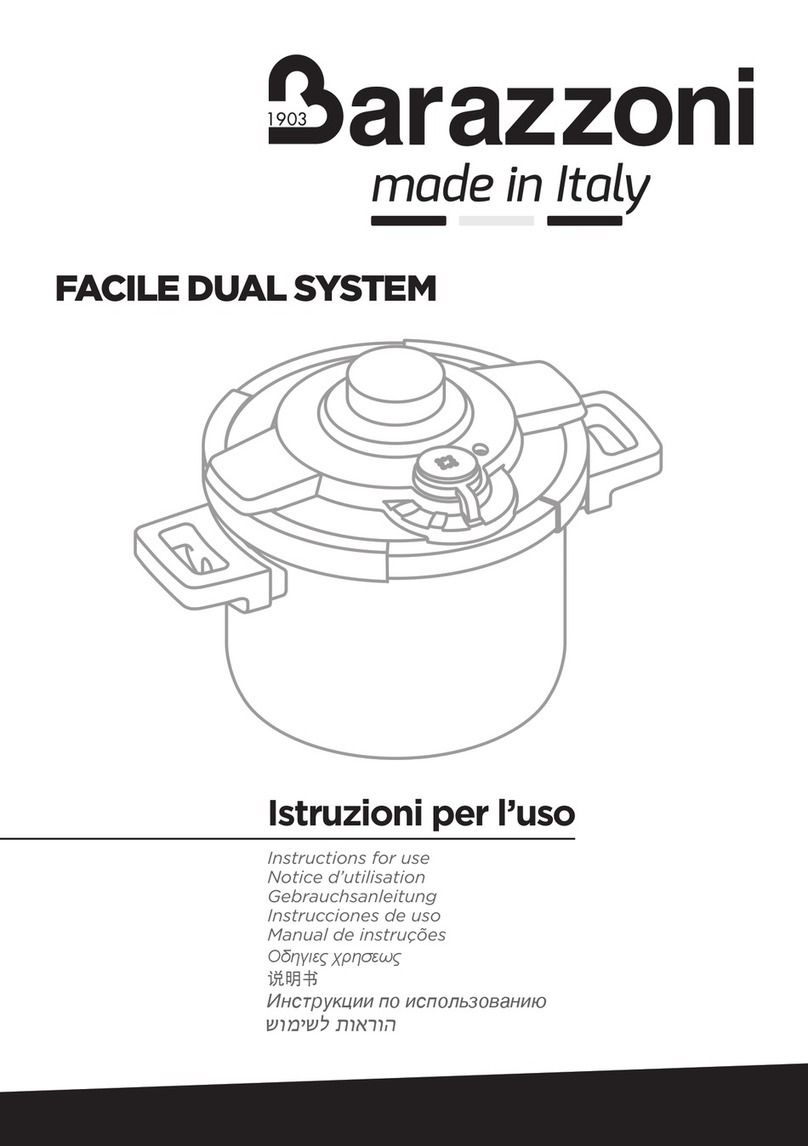 Barazzoni FACILE DUAL SYSTEM Instructions for use