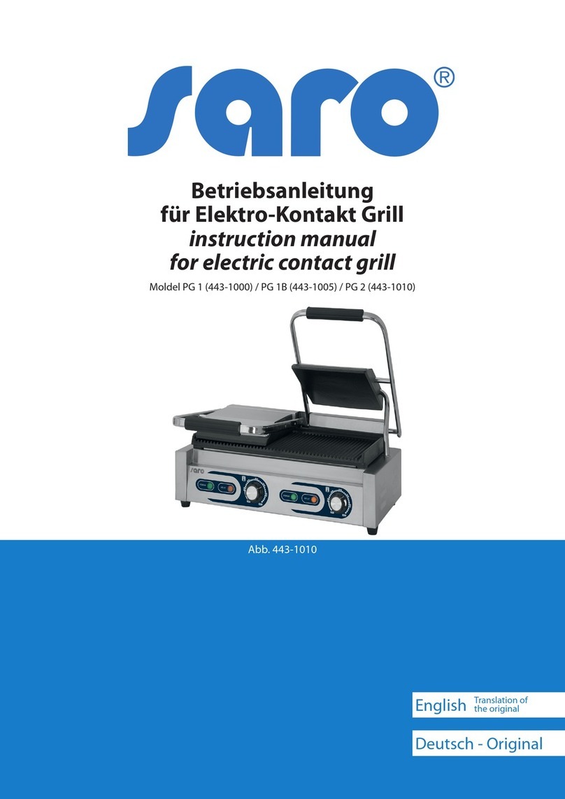 saro PG 1 instruction manual