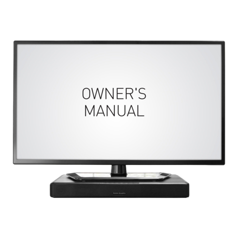 Boston Acoustics TVee One User manual