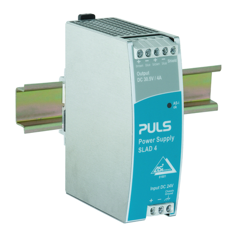 Puls SLAD4.100 installation manual