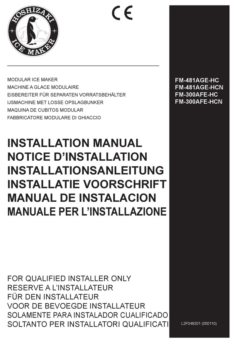 Hoshizaki FM-481AGE-HC User manual