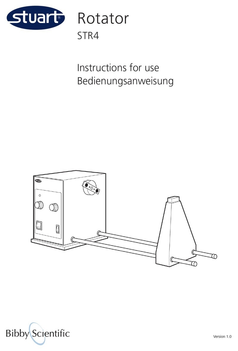 Bibby Sterilin Stuart STR4 Instructions for use