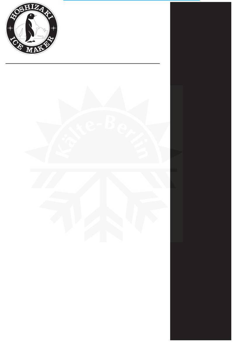 Hoshizaki FM-1200ALKE User manual