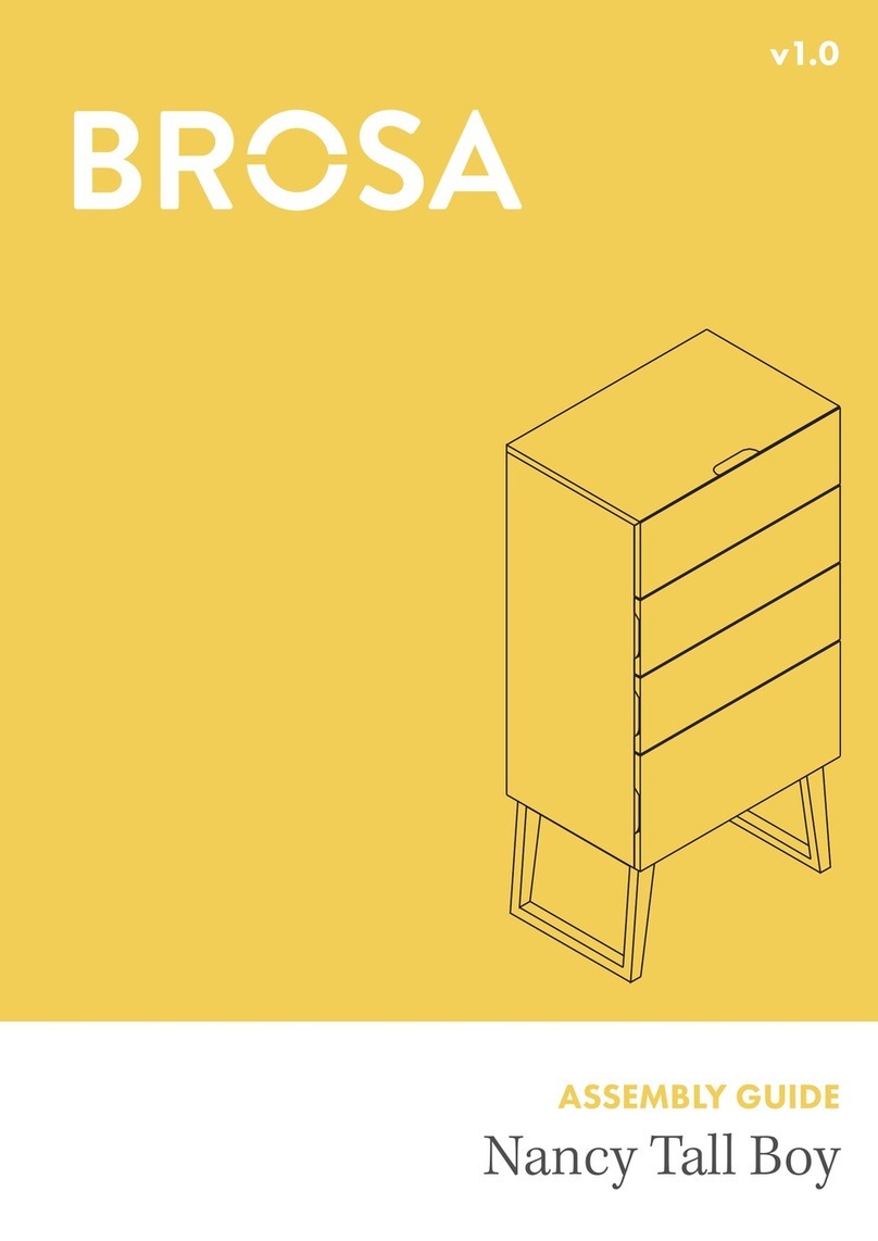 BROSA Nancy Tall Boy User manual BROSA Nancy Tall Boy User manual