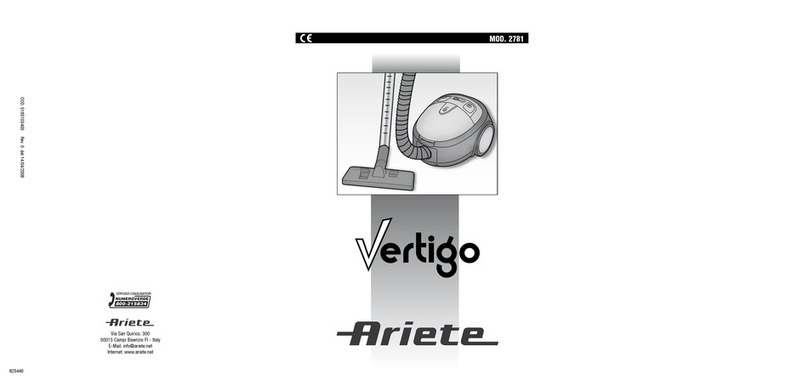ARIETE Vertigo 2781 manual