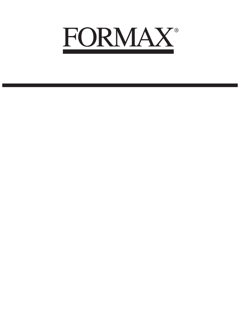 Formax FD 574 User manual Formax FD 574 User manual