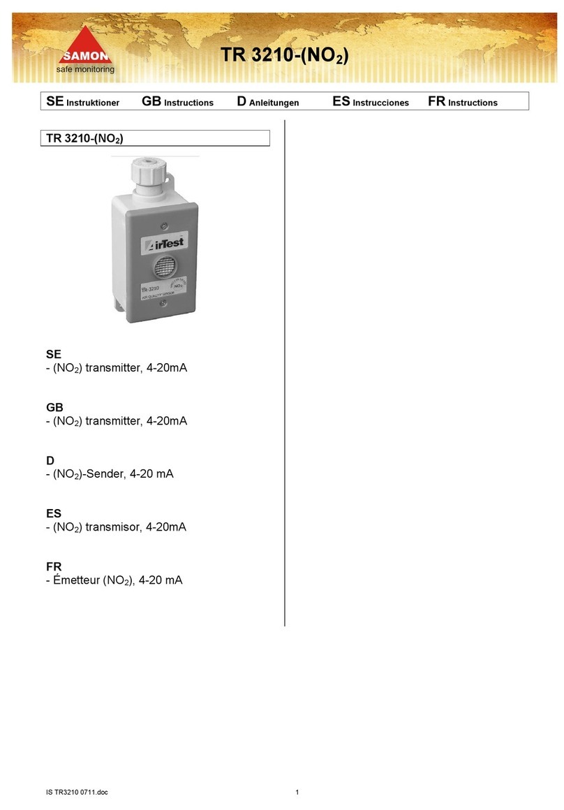 Samon TR3210-NO2 instructions