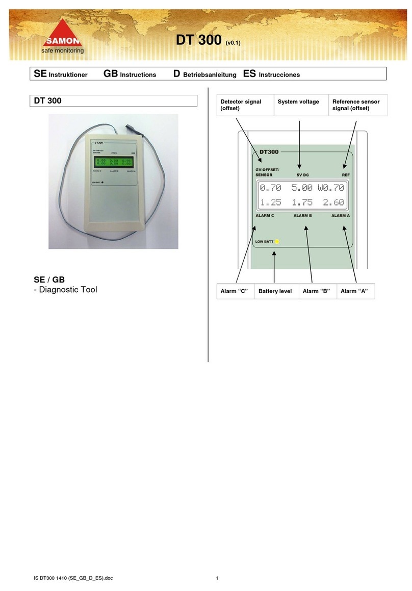 Samon DT 300 instructions