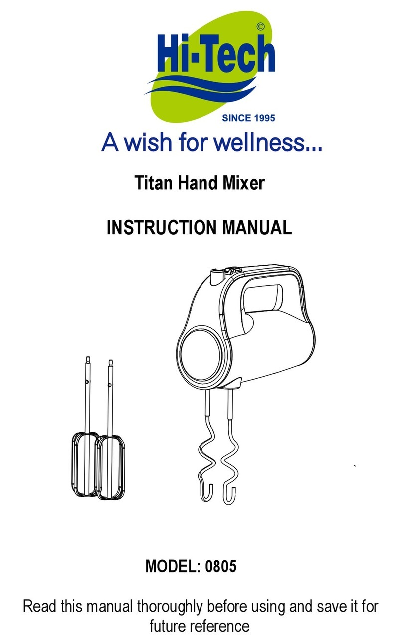 Hitech Titan 0805 instruction manual