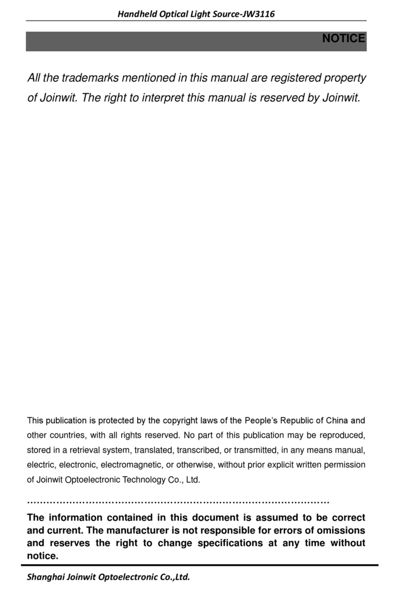 Joinwit JW3116 User manual