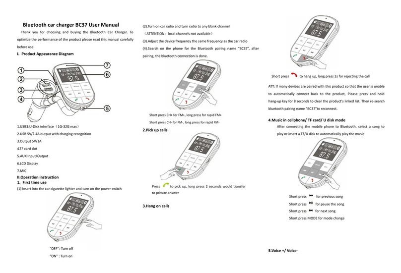Sunsky BC37 user manual
