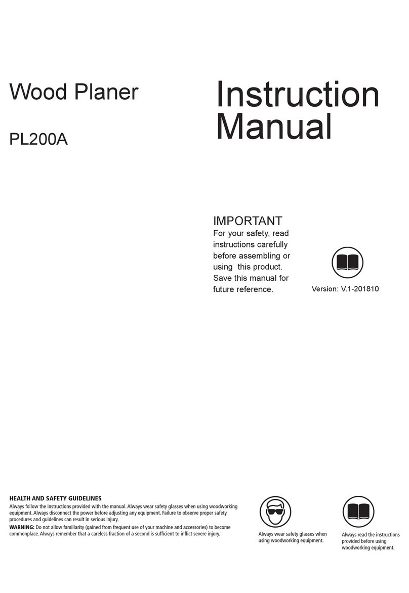WoodFast PL200A instruction manual