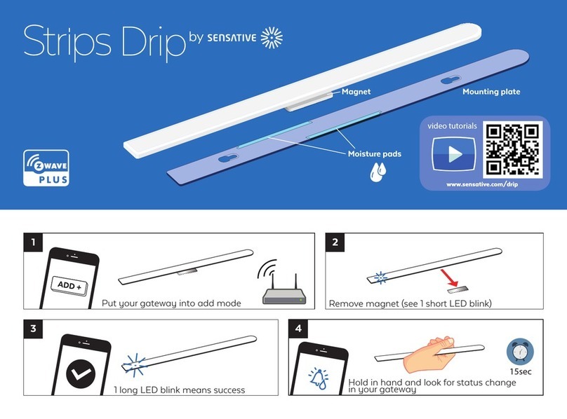 Sensative Strips Drip manual