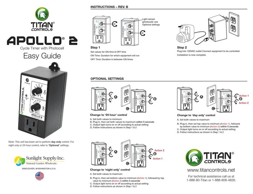 Titan Controls Apollo 2 Easy guide