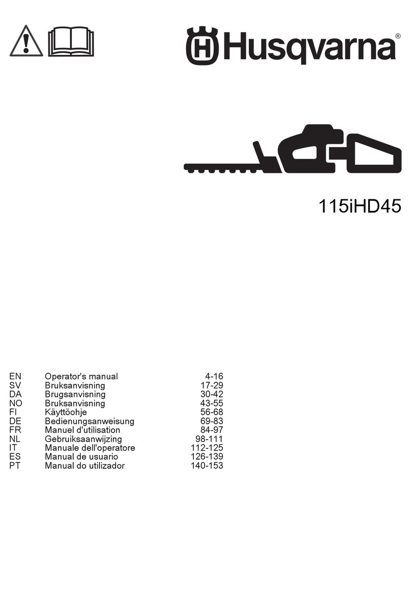 Husqvarna 115iHD45 Operator's manual