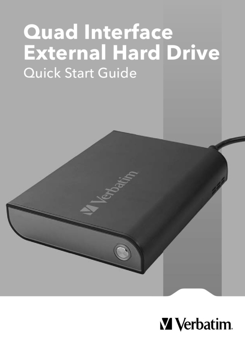 Verbatim QUAD INTERFACE User manual